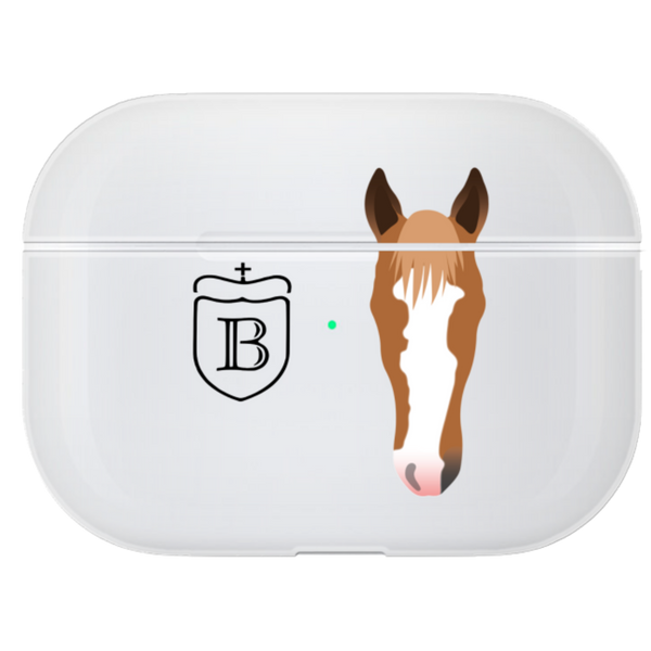 Custom Horse Portrait AirPods Case