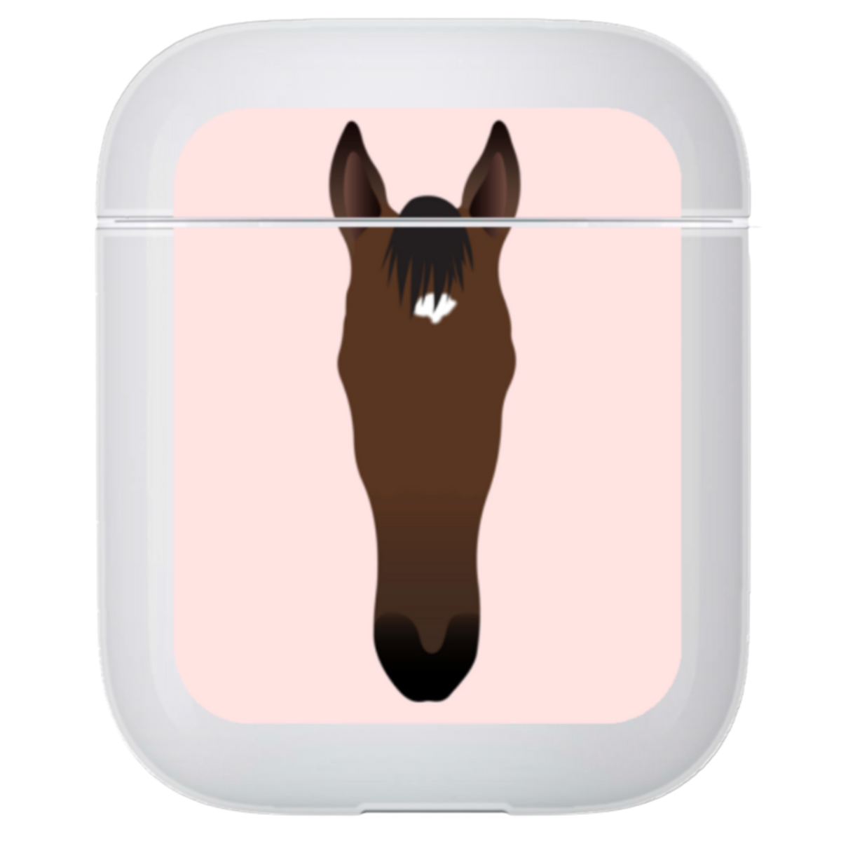 Custom Horse Portrait AirPods Case