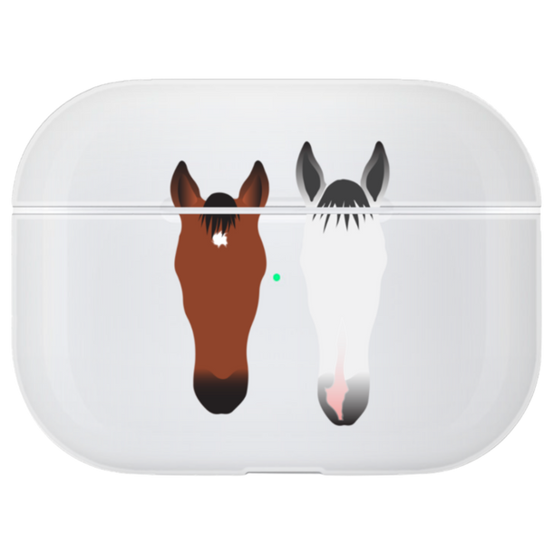 Custom Horse Portrait AirPods Case