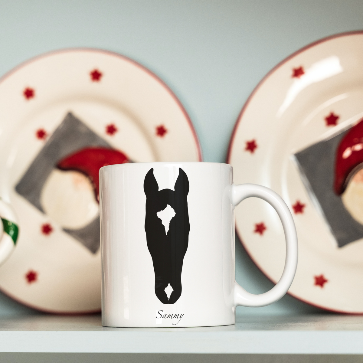 Custom Horse Portrait Mug